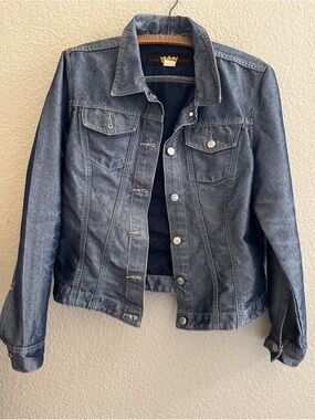Vintage Todd Oldham Metallic Denim Jacket Women’s Size Large